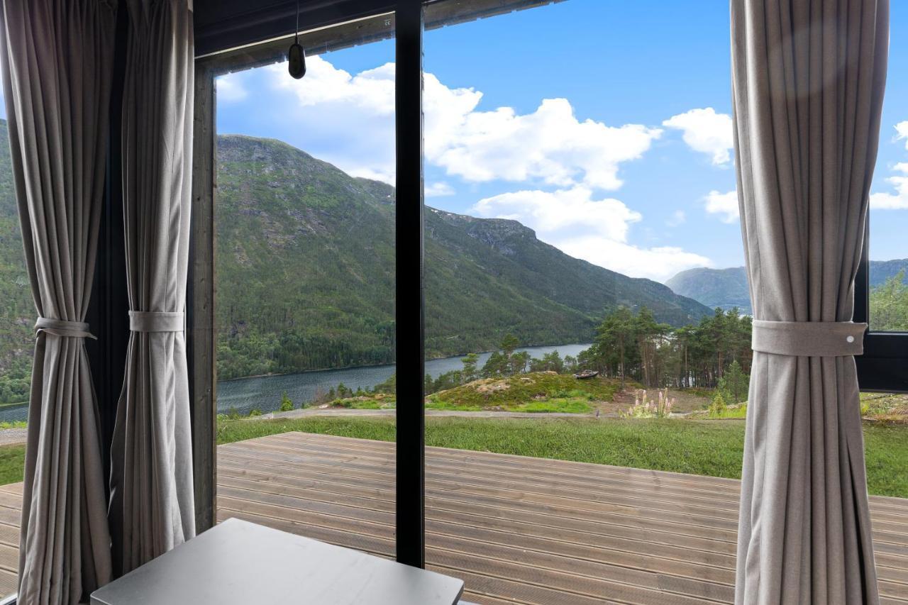 Sogndal Fjordpanorama - Studio Cabins With View Εξωτερικό φωτογραφία