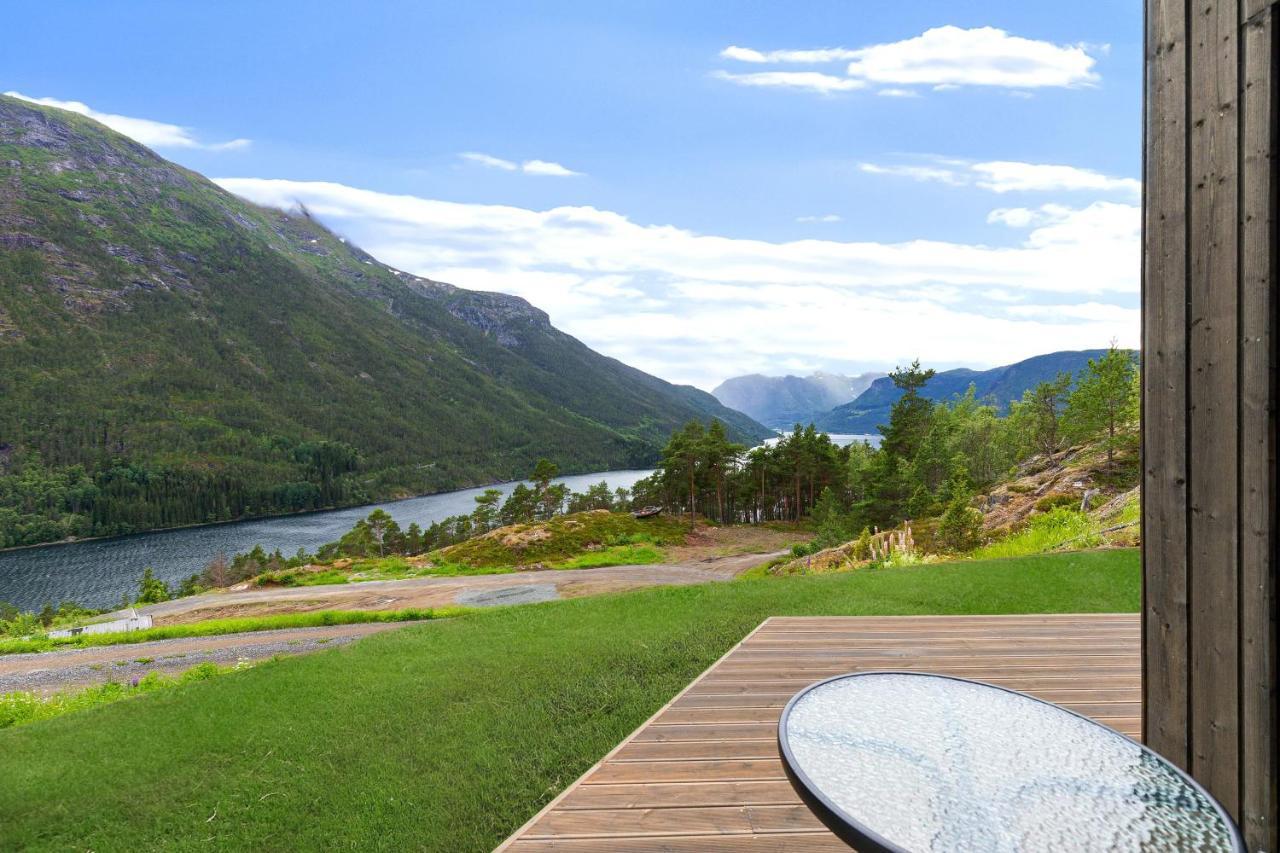 Sogndal Fjordpanorama - Studio Cabins With View Εξωτερικό φωτογραφία